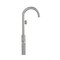 Castello Usa Neptune Freestanding Brushed Nickel Gooseneck Tub Filler Faucet with Float Handle CB-F04-BN-J0805 - alternate 7